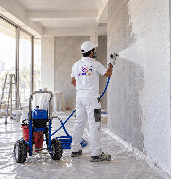 Smarter Putty Application - Quick Paint High Tech Wall Finishing